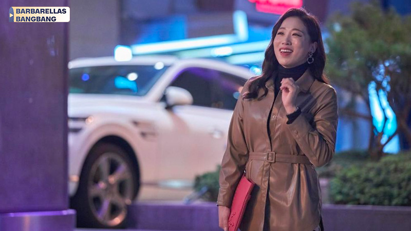 Một phân cảnh hài hước đặc trưng do Lee Mi-do thể hiện